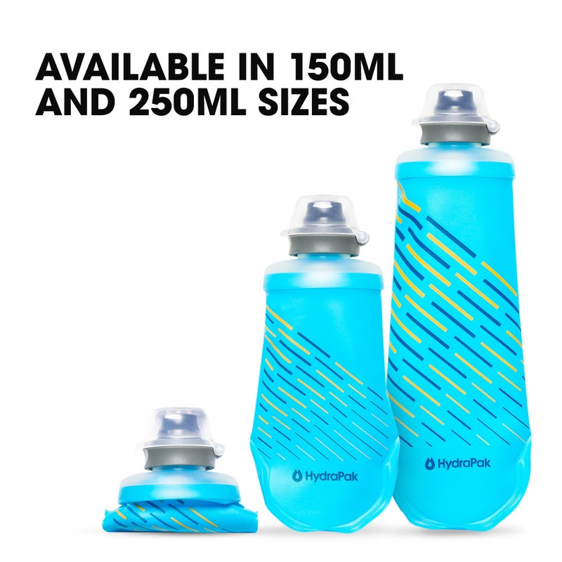 HydraPak SoftFlask - Collapsible Nutrition Flask (150ml or 250ml) - BPA Free, Easy Open Cap, Foldable, Lightweight - Image 5